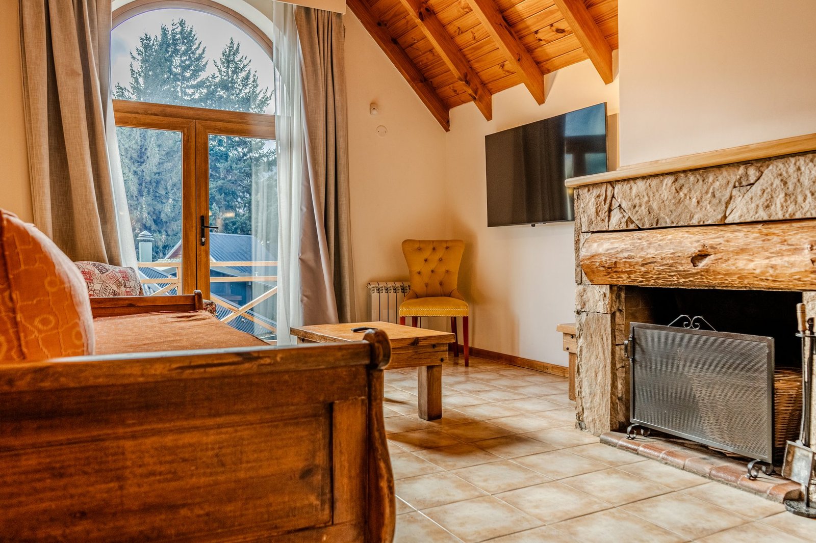 Cabaña Standard · living comedor