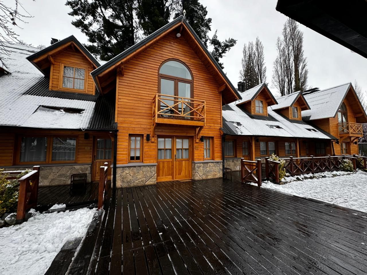 Frente del complejo nevado